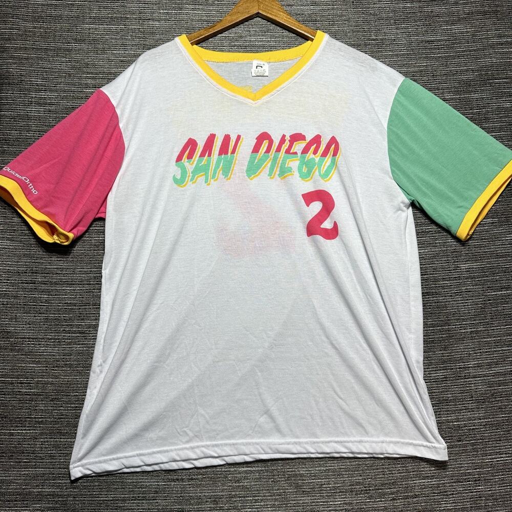 Xander Bogaerts Shirt Adult XL White Padres City Connect Short Sleeve Give away